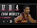Evan Mobley drops 17 PTS 11 REB 4 BLK against the Hawks