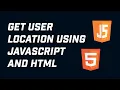 JavaScript Geolocation Get Current Location or From Coordinates Lat Long with JavaScript and HTML