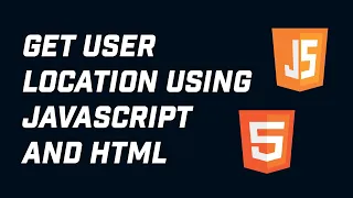 JavaScript Geolocation Get Current Location or From Coordinates Lat Long with JavaScript and HTML