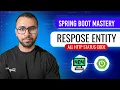 ResponseEntity in Spring Boot in Hindi Handling HttpStatus while creating REST API