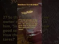 Matthew 13 1-58 NKJV