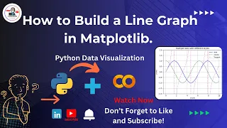 How to Build a Line Graph in Matplotlib Python Data Visualization Tutorial