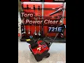 Toro Power Clear 721 E Tutorial