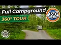 Cooper Creek North and South 360 Campground Tour Cooper Landing Alaska