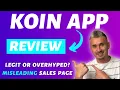 Koin Review ❇️ Watch This Koin Demo Before You Buy