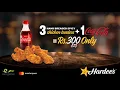 100 Cashback Deal Through Easypaisa Masterpass QR Hardee s Pakistan