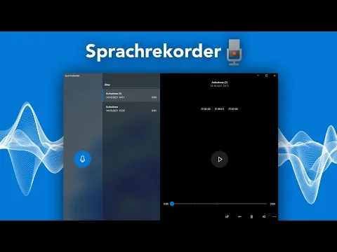 Download MP3 Windows Sprachrekorder (Tutorial) Einfach Audios aufnehmen & verwalten