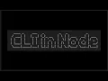 CLI in Node Workshop