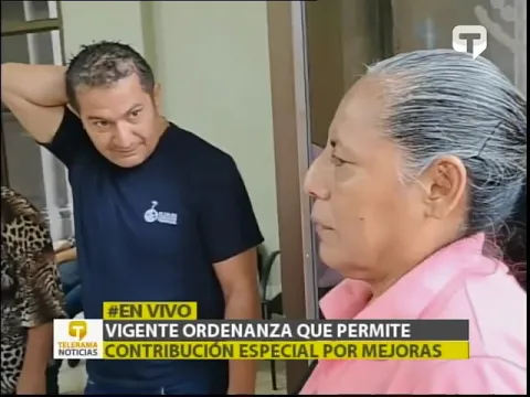 Vigente ordenanza que permite contribución especial por mejoras
