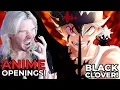 Download Lagu BEST ANIME INTROS?! | REACTION | ANIME OPENINGS | BLACK CLOVER INTROS 1-13