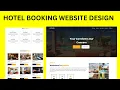 Responsive Hotel Booking Website Using HTML CSS JAVASCRIPT Step-by-Step Tutorial