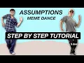 Download Lagu How to do Assumptions Meme Dance Tutorial (blue shirt Guy dance)