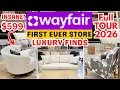WAYFAIR FIRST STORE REVEAL LUXURY FURNITURE HOME DECOR FINDS