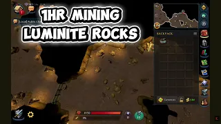 Runescape3 F2P 1Hr Luminite Rocks Mining Profit