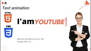 Multiple Typing Text Animation in HTML CSS JavaScript