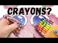 Can I use crayons like a PROFESSIONAL