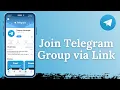 How to Join a Telegram Group with Link