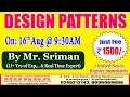 DESIGN PATTERNS Offline Training in DURGASOFT