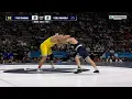HWT Semifinals Taye Ghadiali vs Cole Mirasola 2026 Big Ten Wrestling Championship