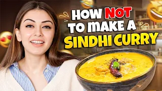 Teaching People How Not To Cook! Sindhi Curry Edition! @ihansika