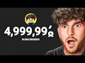 Hitting 5 000 000 Subscribers LIVE
