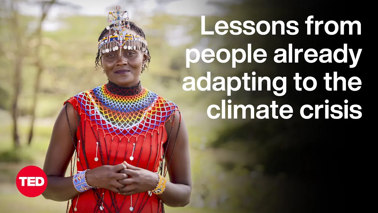 Outline Video Lessons From People Already Adapting to the Climate Crisis | Dorcas Naishorua | TED