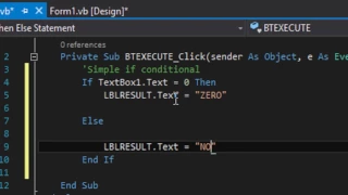 How to Using If Then Else Statement in Visual Basic