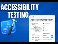 Master Accessibility Testing on iOS with Xcode s Accessibility Inspector