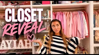 MY PARENTS BUILT MY DREAM CLOSET! 🎀✨ Full Reveal + Content Room Tour