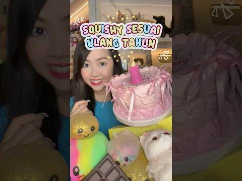 SQUISHY SESUAI ULANG TAHUN 🥳 KALIAN LAHIR BULAN APA GUYS?? | Klara Tania #shorts