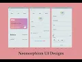 Neomorphism FlutterNeumorphic Flutter UI design Creative Developers Login Register