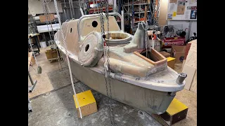 14 Oct 2023 Guiding ropes aft hatch