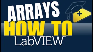 How to use arrays in LabVIEW