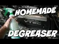 HOW TO MAKE DIY ENGINE DEGREASER FOR MOTORCYCLES