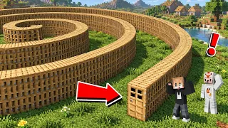 FERIXX MENEMUKAN PINTU MISTERIUS YANG SANGAT PANJAANG DI MINECRAFT!!