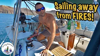 Sailing away from WILD FIRES in Costa Rica: Sailing Bohemia Ep.95