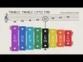 How to play Twinkle Twinkle Little Star on a Xylophone - Easy Songs - Tutorial