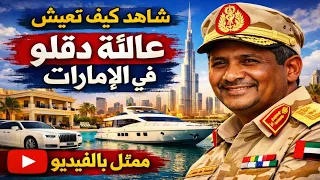 الكشف عن معلومات عن حياة أسرة محمد حمدان دقلو في الامارات تعال كشف ي أم كعوك دندنها