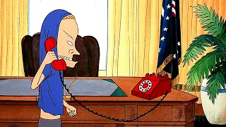Cornholio dans le bureau du président | Beavis et Butt-Head se font l'Amérique | Extrait VF