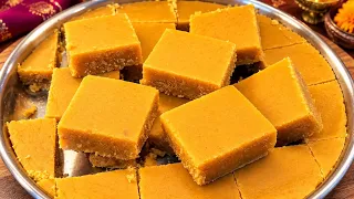2 कप बेसन से 1 किलो जितनी सर्दियों वाली बेसन बर्फी | Besan Burfi | Mithai #new