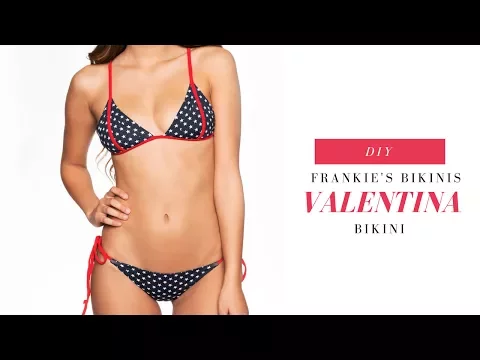 Download MP3 DIY Frankie's Valentina Bikini- 4th of July Stars || Katie Fredrickson