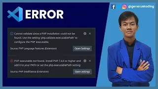 Error VSCode - PHP Executable Not Found in VSCode