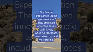Popularized Studio Experimentation Love Music Thebeatles Studio Experimentation 