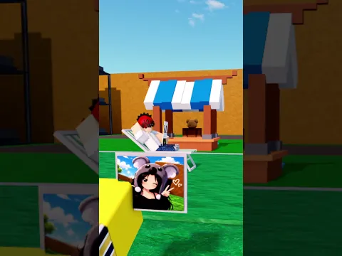 Help Dino kid choose a girl! Survive 99 nights in the forrest #cute #roblox #beach #animated