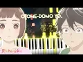 Lagu Otome-domo yo. - Araburu Kisetsu no Otome-domo yo. OP | CHiCO with HoneyWorks (piano)