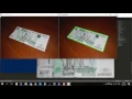 Python OpenCV Find rectangular object and warp it to bird view perspective