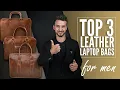 3 Best Leather Laptop Bags for Men That Will Add Up To Your Style Top 3 Computer Bags In 2022