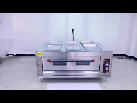 Download MP3 Deck Oven | 1 Deck 6 Tray Gas Baking Oven for Bread/Cake/Pizza | Bakery Equipment and Machines