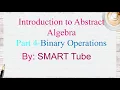 Abstract Algebra - What is Binary Operation non associative