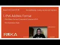 1 IPv6 Address Format
